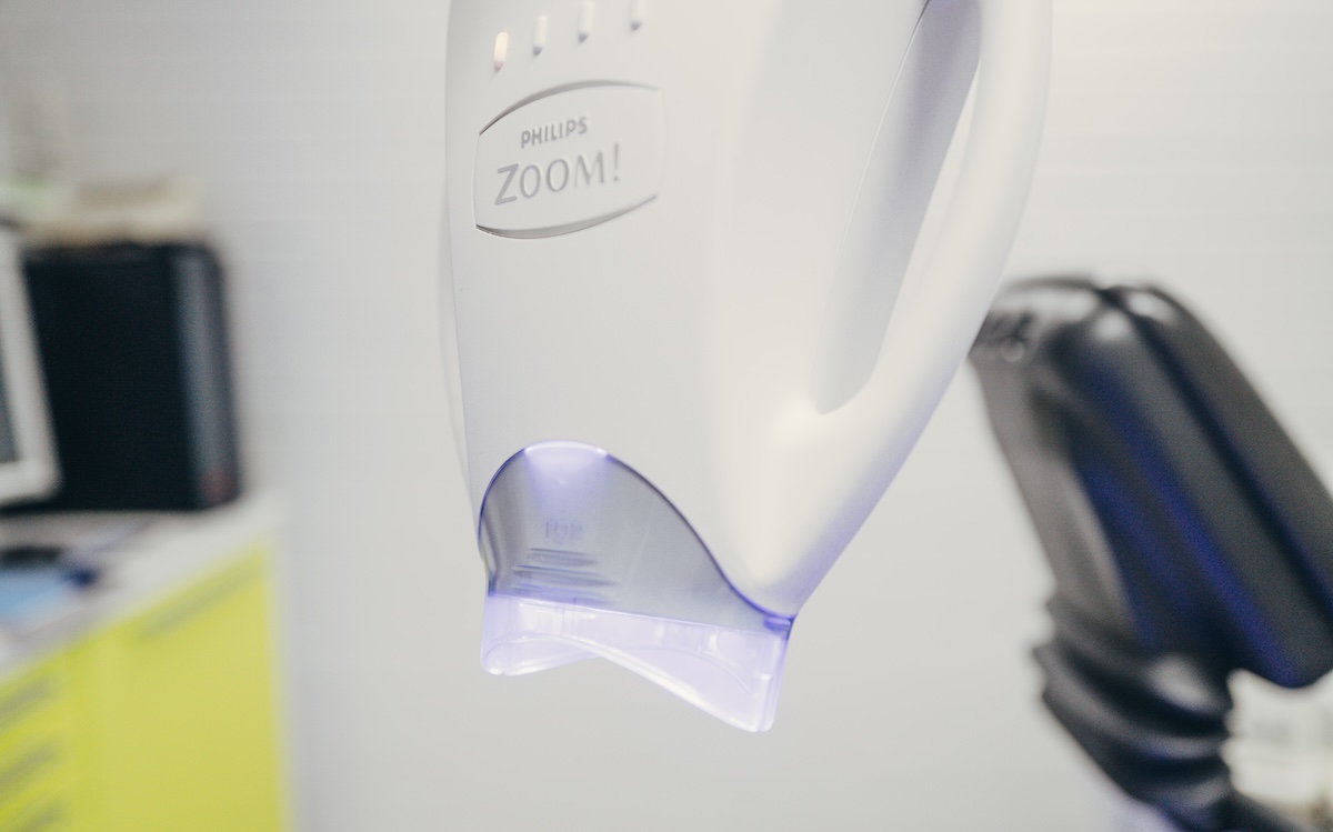 Detailbild des Philips Zoom Bleachinggeräts